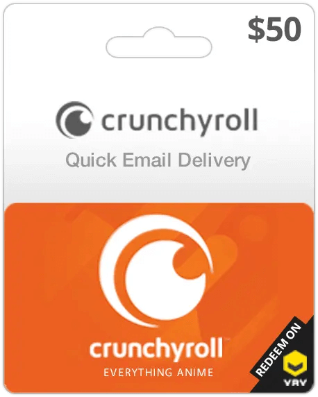 Crunchyroll Gift Card