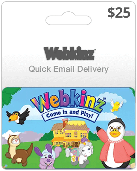 Webkinz Gift Card